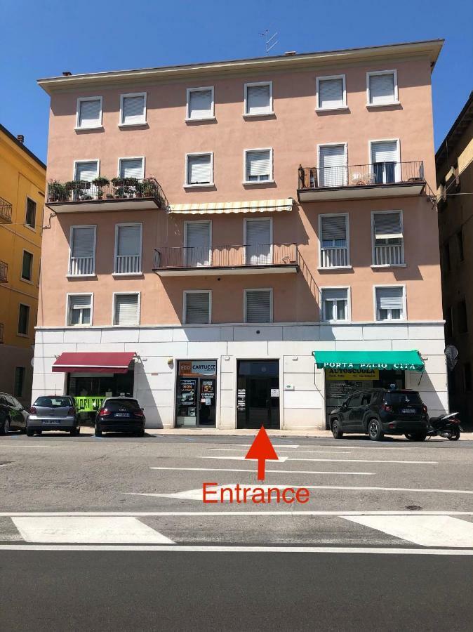 Appartamento Portapalio40 Con Parcheggio Verona Bagian luar foto